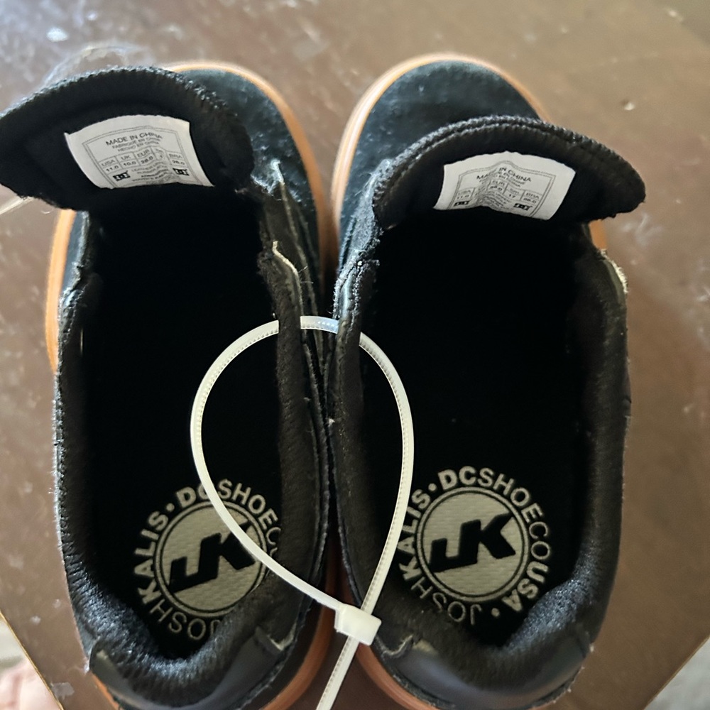 DC Black and Brown Skate Sneakers - Picture 3 of 5